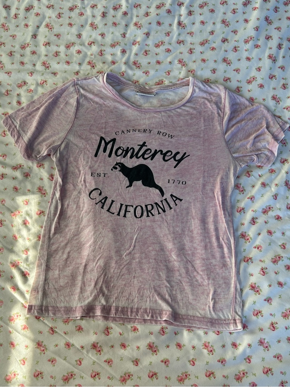 Monterey California Graphic Tee - Light Purple